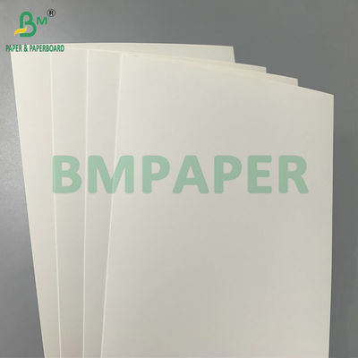 ชุดสีขาวสูง 6 กล่องกระดาษแข็งกันไขมันสำหรับทำภาชนะบรรจุอาหาร