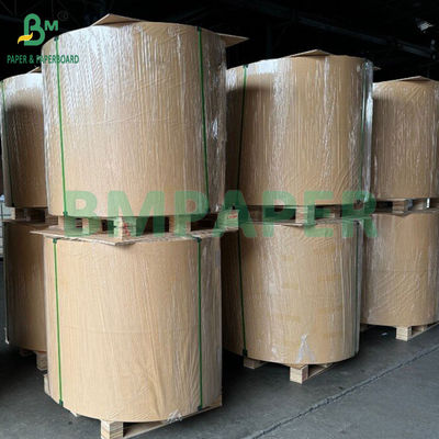 กระดาษความเหนียวเปียกเคลือบเงาด้านเดียวสีขาว 75 แกรม 80 แกรม สำหรับบรรจุภัณฑ์เครื่องดื่ม