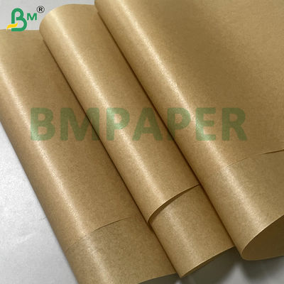 40 กรัม สีขาว สีน้ําตาล Kraft ซิลิโคนเคลือบความปลอดภัยอาหาร ซิลิโคนกระดาษเบเกอร์สําหรับเบเกอร์