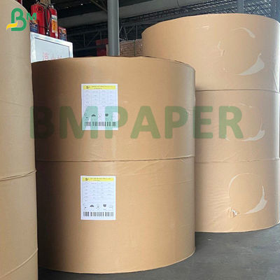 40 กรัม สีขาว สีน้ําตาล Kraft ซิลิโคนเคลือบความปลอดภัยอาหาร ซิลิโคนกระดาษเบเกอร์สําหรับเบเกอร์