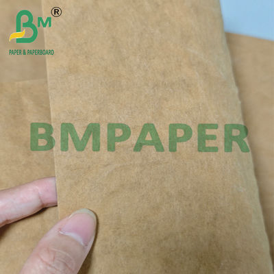 ม้วนกระดาษคราฟท์รีไซเคิลเนื้อสัมผัสธรรมชาติสำหรับห่อของขวัญ