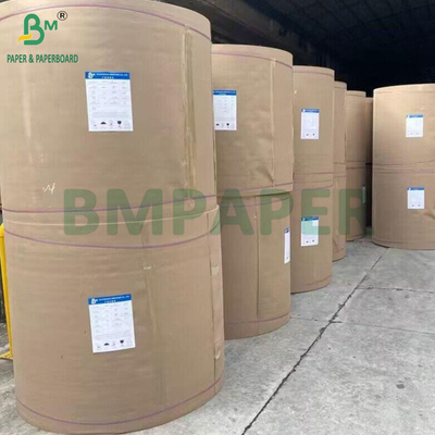 กระดาษเคลือบกระจกกันรอยกระจก Kraft 38g 40g สําหรับ PV Glass Interleaving