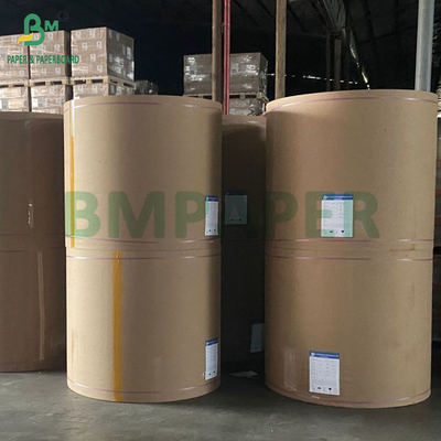 กระดาษเคลือบกระจกกันรอยกระจก Kraft 38g 40g สําหรับ PV Glass Interleaving