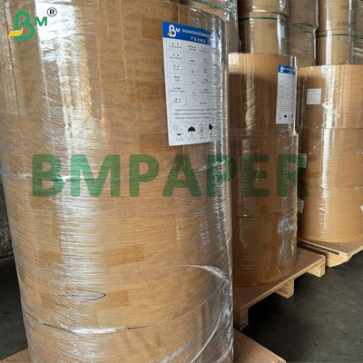 กระดาษป้ายเปียกทนแรงดึงสีขาวและเคลือบโลหะสำหรับเครื่องดื่มบรรจุขวด