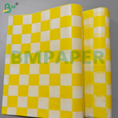 กล่องกระดาษเทียมทนน้ํามัน 30Gsm สําหรับการบรรจุแซนวิช