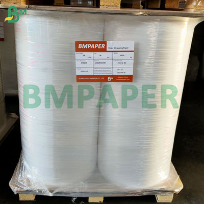 กระดาษห่อไม้จิ้มฟันสีขาว 24 แกรม - 30 แกรม ปิดผนึกง่าย เกรดอาหาร