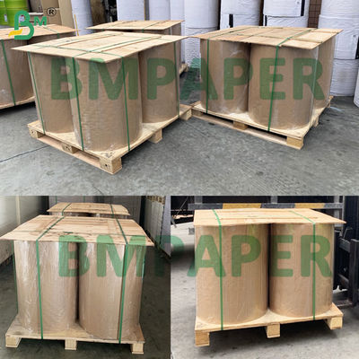 กระดาษใบเสร็จเครื่องบันทึกเงินสดแบบความร้อน พร้อมเคลือบผิวเรียบ กระดาษไวต่อความร้อน