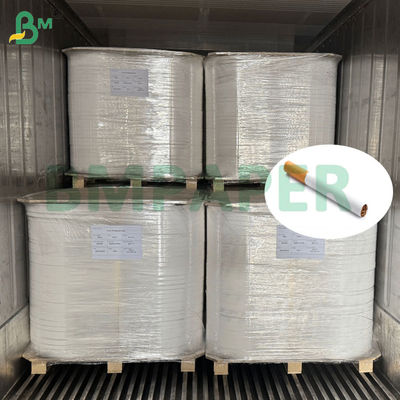 กระดาษมวนบุหรี่สีขาว 25g 26g ขนาด 26.5 มม. 27 มม. ความกว้าง