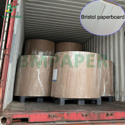 กระดาษแข็งบริสตอลเคลือบด้านเดียว 300 แกรม 350 แกรม 400 แกรม สำหรับกล่องพับ ขนาด 22.5″ × 28.5″