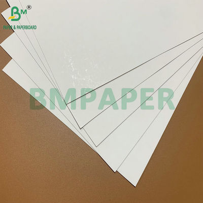 ด้านบนขาว ด้านหลังขาว กระดาษบริสตอล 180g 200g สําหรับแปรงสีฟัน Backplate