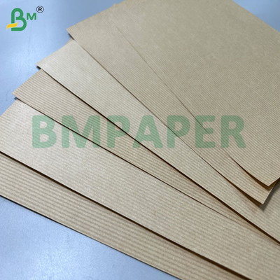 50 กรัม 60 กรัม 1 ด้าน MG กระดาษไครฟอฟต์สีน้ําตาลที่มีริบสําหรับบรรจุอาหาร ขนาด 60 ซม.