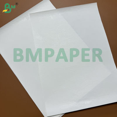 65gsm White Thermal Paper Jumbo Rolls BPA Free Blue Image Receipt Paper 405mm
