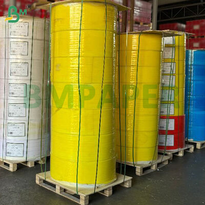 57gsm 60gsm NCR กระดาษคาร์บอนม้วน 12 นิ้ว CB สีขาว CFB Blue CF Canario