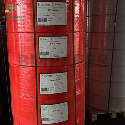 กระดาษ NCR หลายสี CB CFB CF 60g สำหรับใบเสร็จต่อเนื่อง