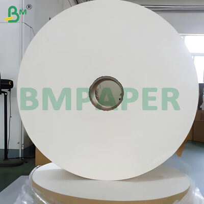 ม้วนกระดาษความร้อนกันน้ำ 65g/70g ความแข็งแรงสูงสำหรับป้าย