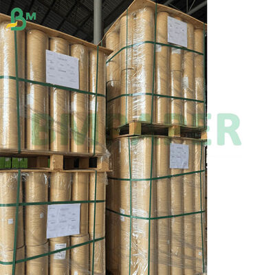 18" x 900" สีน้ําตาล เครื่องเย็น เครื่องตัดเนื้อ กระดาษครัฟท์ สําหรับการบรรจุเนื้อสด