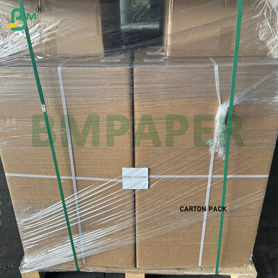 18" x 900" สีน้ําตาล เครื่องเย็น เครื่องตัดเนื้อ กระดาษครัฟท์ สําหรับการบรรจุเนื้อสด