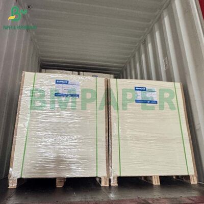 390GSM 0.7MM กระดาษสับซ้อนสีขาว บอร์ดเบียร์เมท สําหรับเครื่องดื่ม