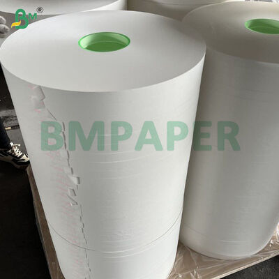 Biodegradable 24gsm 28gsm  Straw / Toothpick Wrapping Paper Roll 5000 - 6000m 
