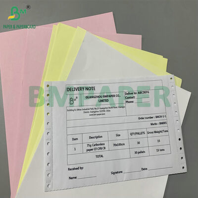 ภาพสีน้ําเงิน กระดาษสําเนาไร้คาร์บอน 48 กิโลกรัม 75 กิโลกรัม สําหรับสําเนาใส