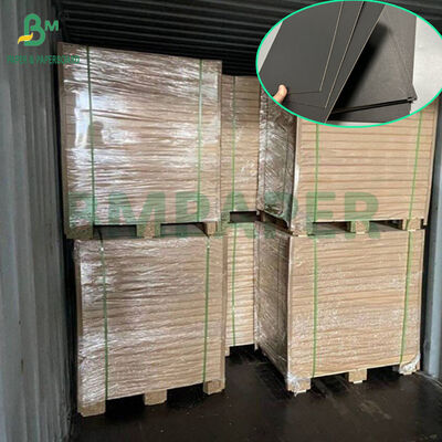 กระดาษแข็งสีดำเข้มเกรดพรีเมียม หนา 2 มม. 2.5 มม. สำหรับกล่อง ขนาด 28 x 22 นิ้ว