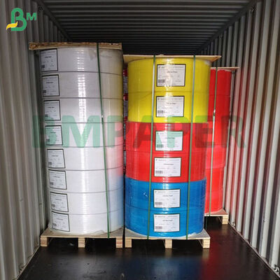 70g 60g Digital Carbonless Paper Small Rolls 8.5in 12in High Quality Black Image