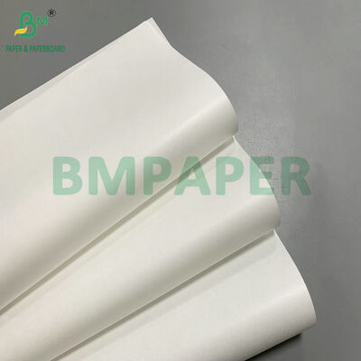Food-Safe Single-Sided 40gsm 50gsm Glossy White MG Kraft Paper for Bread Bags & Gift Wrap
