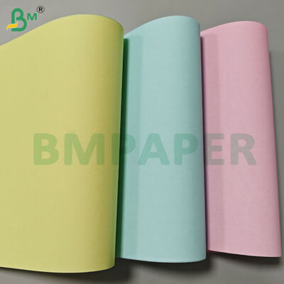 กระดาษโรลไร้คาร์บอน 75gsm 80gsm CF CB CFB สำหรับแบบฟอร์ม