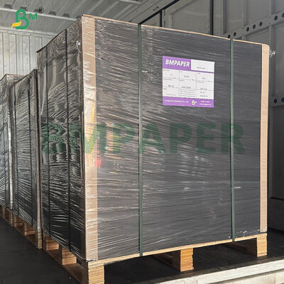 280 กรัม 300 กรัม ไม้บริสุทธิ์ กระดาษกระดาษสีดํากระจ่างสําหรับ DIY ทําด้วยมือ