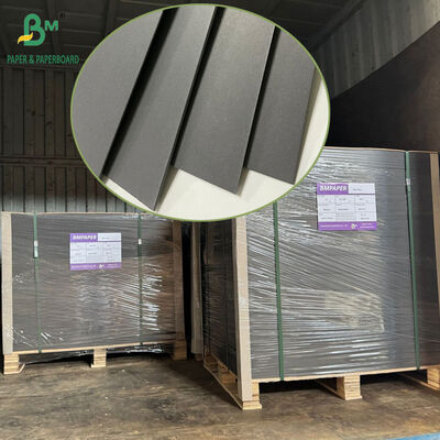 1.2mm 1.5mm 1.6mm 1.8mm Black Solid Board สําหรับกล่องบรรจุไวน์ระดับสูง