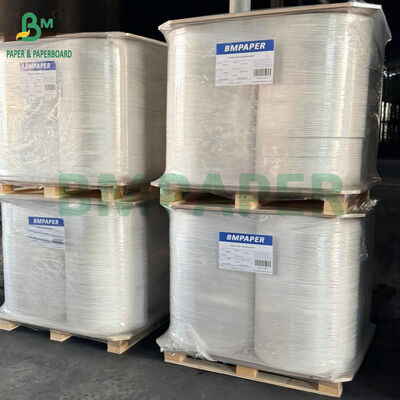 กระดาษห่อหลอดดูดเกรดอาหาร ลายริ้ว 24 แกรม 28 แกรม สำหรับห่อหลอดดูดกระดาษแบบเดี่ยว