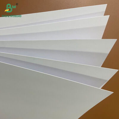 ขาวดี 110lb 300gsm ผ้าปิดไม่เคลือบ หนาสูง กระดาษในแผ่น