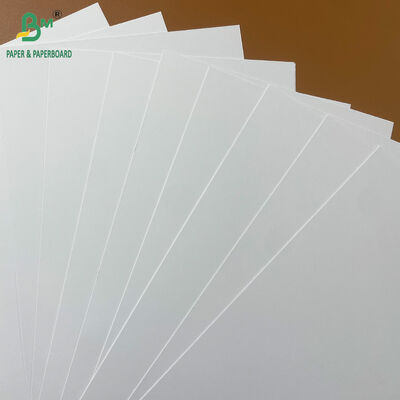 ขาวดี 110lb 300gsm ผ้าปิดไม่เคลือบ หนาสูง กระดาษในแผ่น