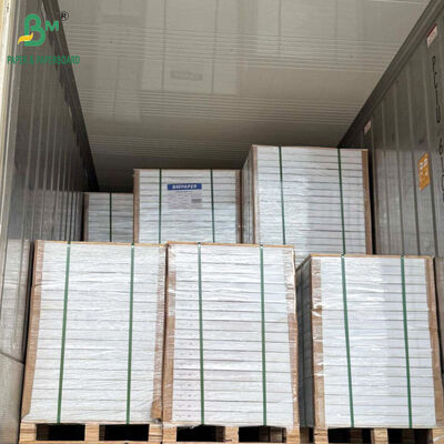 ขาวดี 110lb 300gsm ผ้าปิดไม่เคลือบ หนาสูง กระดาษในแผ่น