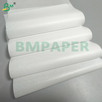 กระดาษรองอบเคลือบซิลิโคนม้วนกระดาษ parchment ฟอกขาว 40 แกรม
