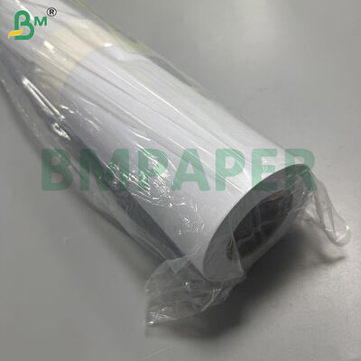36in 24in Roll Premium Bond Paper Matte Finish Inkjet Coated Color ความยาว 30m 45m