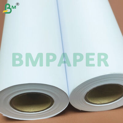 80gsm Clear Image CAD Plotter Paper Rolls for Engineering Print