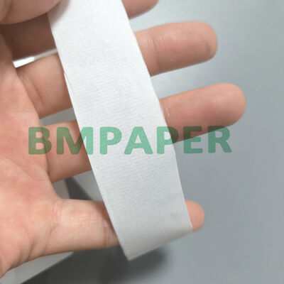 Textured Cigarette Paper 24g 25g With Roll Width 26.5mm White Color