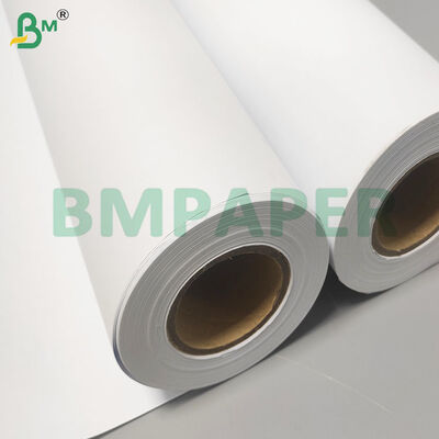 80gsm CAD Plotter กระดาษม้วนสําหรับการพิมพ์วิศวกรรมแม่นยํา