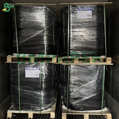 80 กรัม 90 กรัม กระดาษครัฟท์ดําม้วนสําหรับการบรรจุดอกไม้ 48 นิ้ว x 100 ฟุต