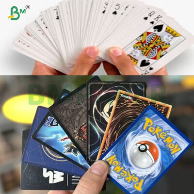 กระดาษแกนดำสำหรับเกมการ์ดสะสม เคลือบเงา 3 ชั้น 310gsm & 320gsm