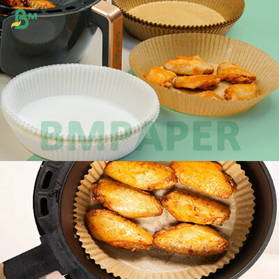 กระดาษเคลือบซิลิคอนด้านสองด้านประเภทอาหาร สําหรับเตาอบและเครื่อง Fryer