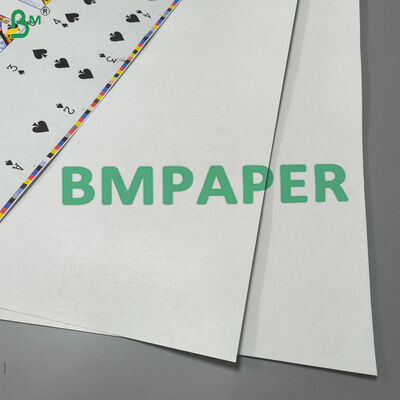 เนื้อผ้าผ้าลินน์ Opague ป้องกันการปลอมแปลง Black Core Poker Cardstock