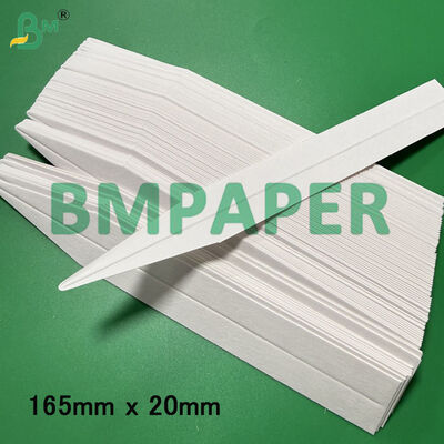 สายกระดาษทดสอบกลิ่นหอมสีขาว บอร์ดซึม 160mm X 10mm 170mm X 9mm