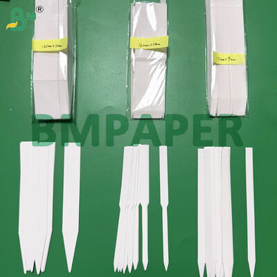 สายกระดาษทดสอบกลิ่นหอมสีขาว บอร์ดซึม 160mm X 10mm 170mm X 9mm