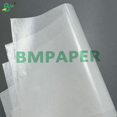 การเคลือบที่สามารถปรับปรุงได้ 6/9/10 gsm PE 30gsm - 50gsm กระดาษไครฟอฟท์สีขาว เหมาะสําหรับผูกกระชับกระชับ