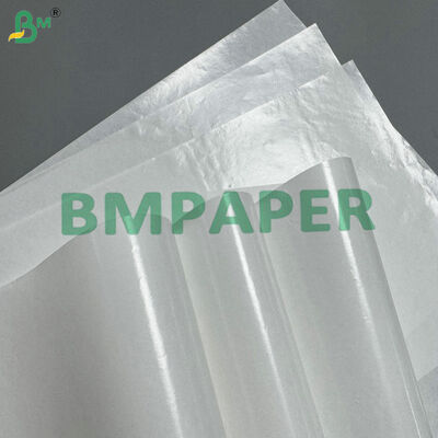 การเคลือบที่สามารถปรับปรุงได้ 6/9/10 gsm PE 30gsm - 50gsm กระดาษไครฟอฟท์สีขาว เหมาะสําหรับผูกกระชับกระชับ