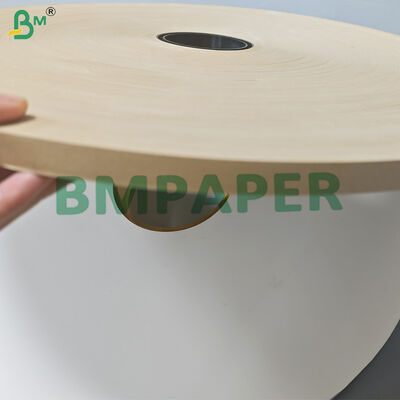 Custom Logo Printing 26g 28g Straw Wrapping Paper 27mm x 5000m Biodegradable