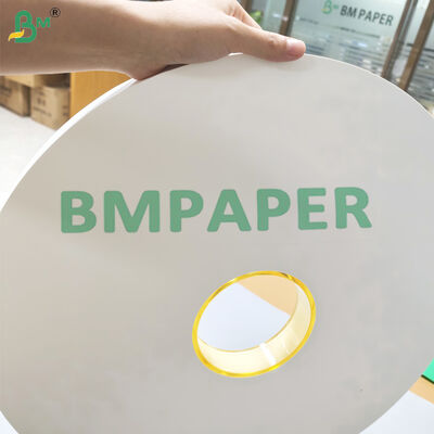 Custom Logo Printing 26g 28g Straw Wrapping Paper 27mm x 5000m Biodegradable