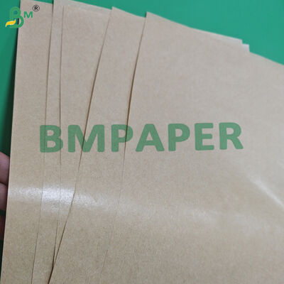 40g + 10g PE Coated Brown Kraft Paper For Coffee Bag Heat - Sealable 79 x 109cm